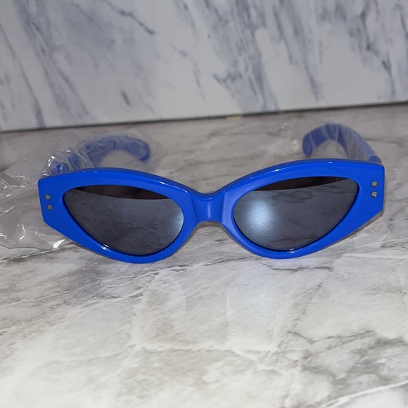 NEW bec and bridge x pared rave cave blue sunglasses 10 - Picture 2 of 5